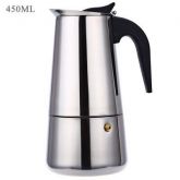 Café moinho de café em aço inoxidável Mocha Espresso  -  450ML  PRATA
