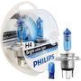 Lâmpada para Farol Philips c/2 Crystal Vision Ultra H4 4300K 12V 60/55W Lâmpada para Farol Philips c