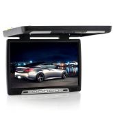 Car Headrest DVD Player/Game System Black (Pair) - 7 Inch Sc