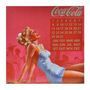 Coca-Cola Calendário Magnético - Pin Up Blonde Lady 25233