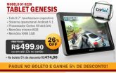 Pronta Entrega - Tablet Genesis GT-9220 com tela de 9.7