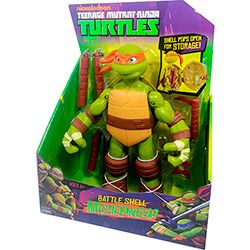 Boneco Tartarugas Ninja 28 cm Michelangelo Multikids