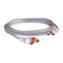 Hayonik Cabo Áudio Car 2RCA2 Cristal 5m