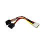 Comtac Cabo de Energia Duplo HD SATA - 9137