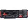 Teclado Gamer Vinik USB Dragon VX Preto e Vermelho 23382