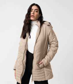 REF.: E14170 Jaqueta Feminina Com Capuz Endless