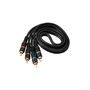 FTG Cabo 2RCA2 + Terra 5m Preto