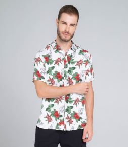 REF.: 609011  Camisa Masculina Florida Rovitex