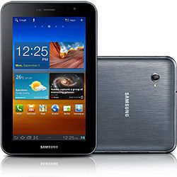 Tablet Samsung Galaxy P6200 com Android 3.2 Wi-Fi e 3G Tela