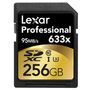 Cartão de Memória Lexar Professional 256GB SDHC UHS-I/U1 633x 95MB/s Class 10 LSD256CBNL633