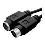 GV Brasil Cabo Extensor PS2 Macho x PS2 Fêmea 1.5m CBE.004