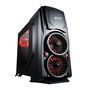 Gabinete X-Trike Bi-Turbo sem Fonte 636B Preto