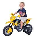 Moto Elétrica Homeplay Motocross 245 - Amarelo