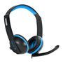 Headset Gamer PCYes Hawk com Microfone Azul 21834