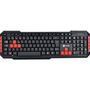 Teclado Gamer Vinik USB Dragon VX Preto e Vermelho 23382