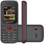 Celular Infinity K181, Tela 1.7´, Lanterna, Dual Chip, Desbloqueado - Preto/Vermelho