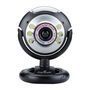 WebCam Fortrek Webcam EasyCam 1.3MP USB 2.0 EC204 Preto/Prata 35100
