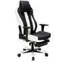 Cadeira Gamer DXRacer Classic FT Black/White OH/CE120/NW/FT