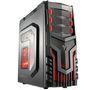 Gabinete Multilaser Gamer sem Fonte Cooler com LED GA124