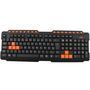 Teclado Gamer Oex Action Multimídia 16 Teclas de Atalho USB TC-200 Preto Teclado Gamer Oex Action Mu