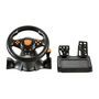 Volante Multilaser Racer 3 em 1 Wireless para PS2/PS3/PC JS074