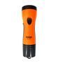 Lanterna Recarregável com 5 LEDs Bivolt Preto/Laranja 33026 (48029)